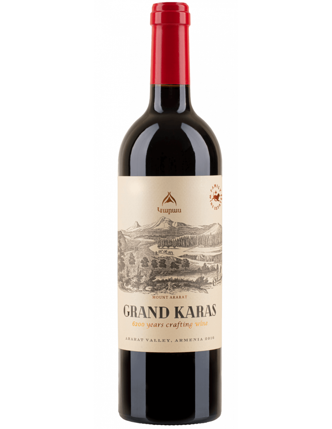 Grand Karas rode wijn 750 ml