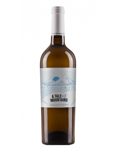La Légende des 2 Montagnes vin blanc 750 ml