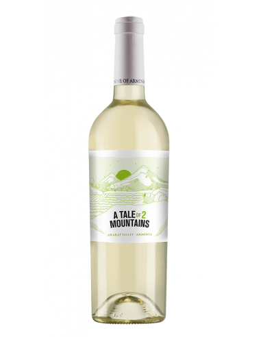 La Légende des 2 Montagnes Muscat halfzoete witte wijn 750 ml