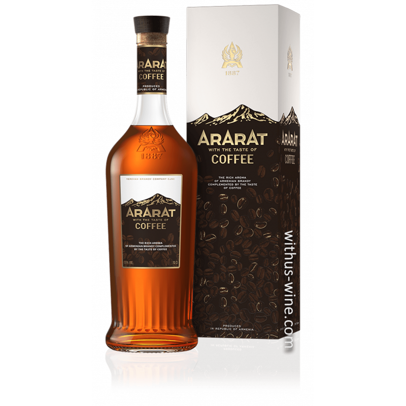 ARARAT brandy Coffee 700 ml, 30% alc.