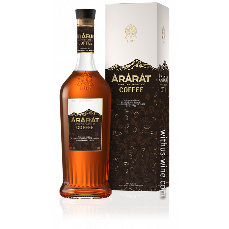 ARARAT brandy Coffee 500 ml, 30% alc.